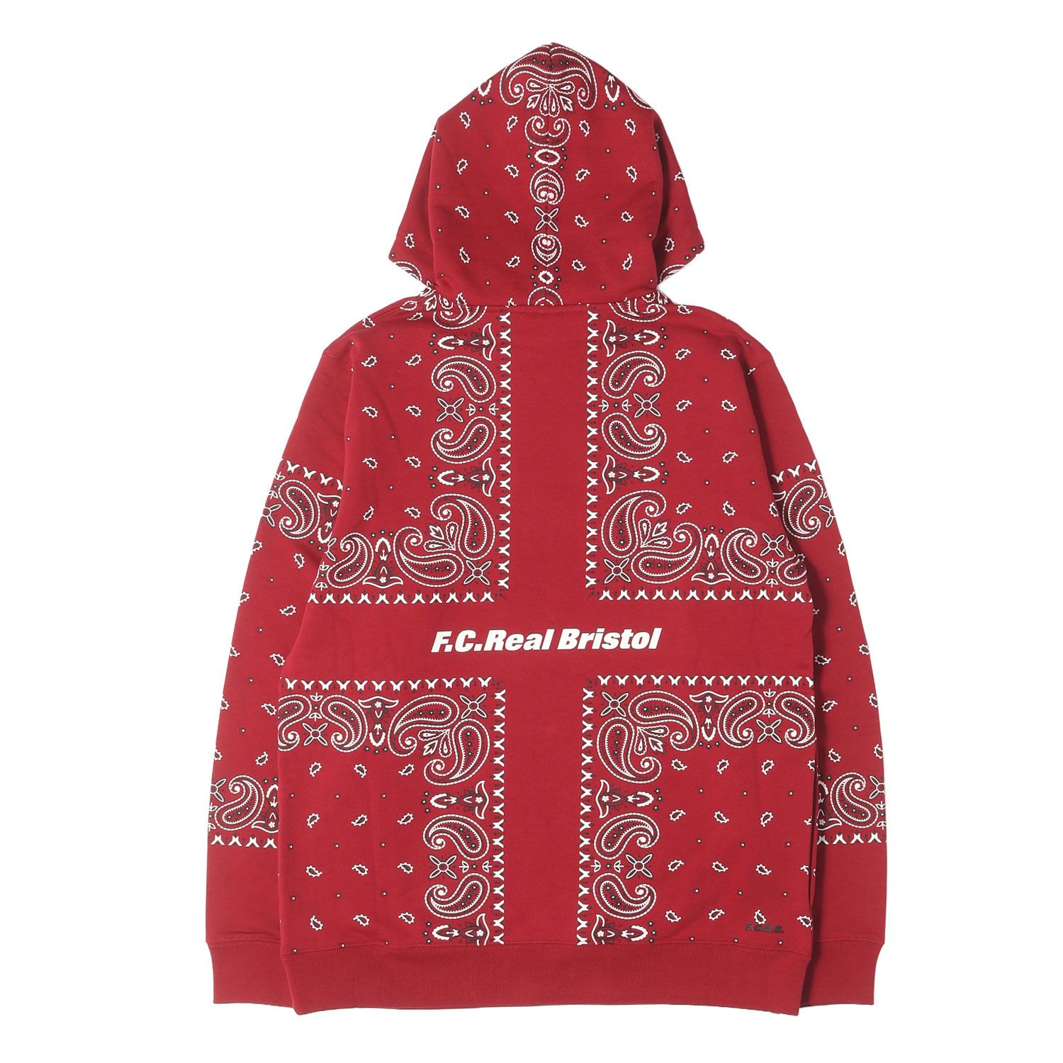 新品】F.C.Real Bristol エフシーレアルブリストル パーカー レッド L