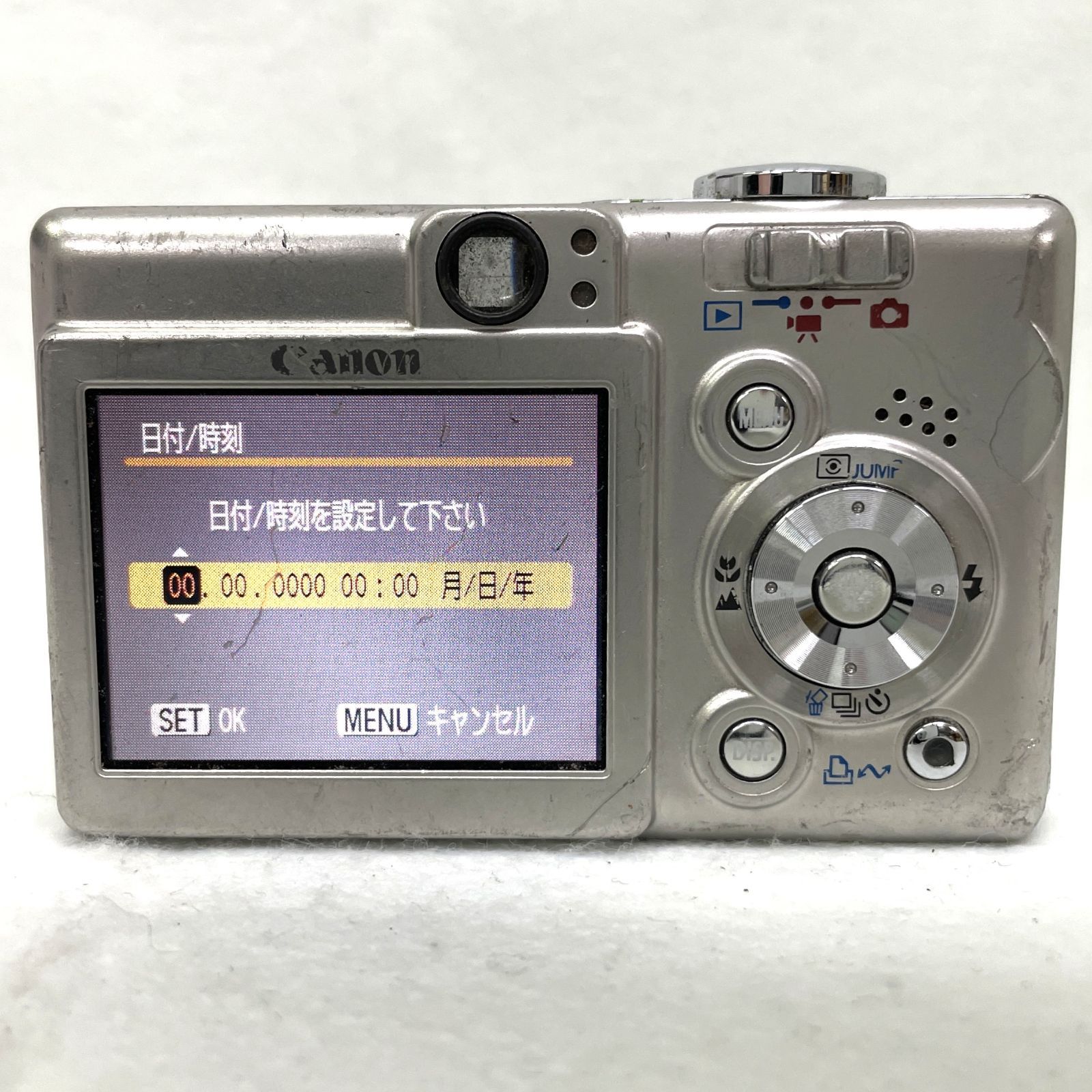 ジャンク品 Canon IXY DIGITAL 55 コンパクトデジタルカメラ Canon/キャノン IXY DIGITAL 55 PC1150 コンパクトデジタルカメラ 通電