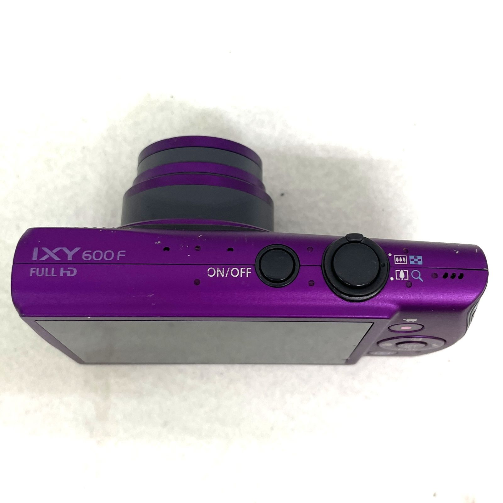 Canon IXY PC1676(ジャンク品 ) Canon/キャノン IXY 600F PC1676 コンパクトデジタルカメラ パープル