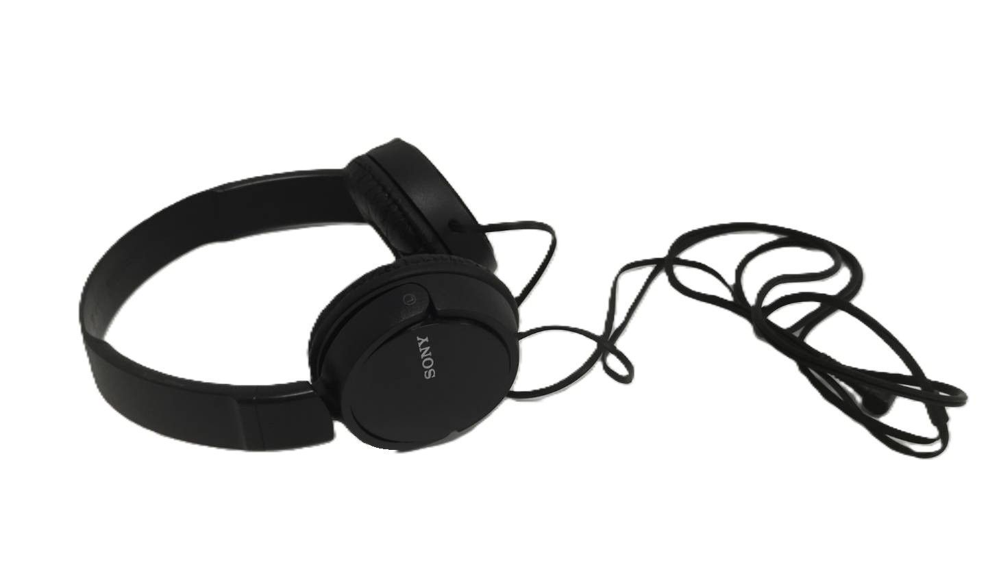 SONY MDR-ZX110 ステレオヘッドホン/有線/ブラック/高音質/折りたたみ