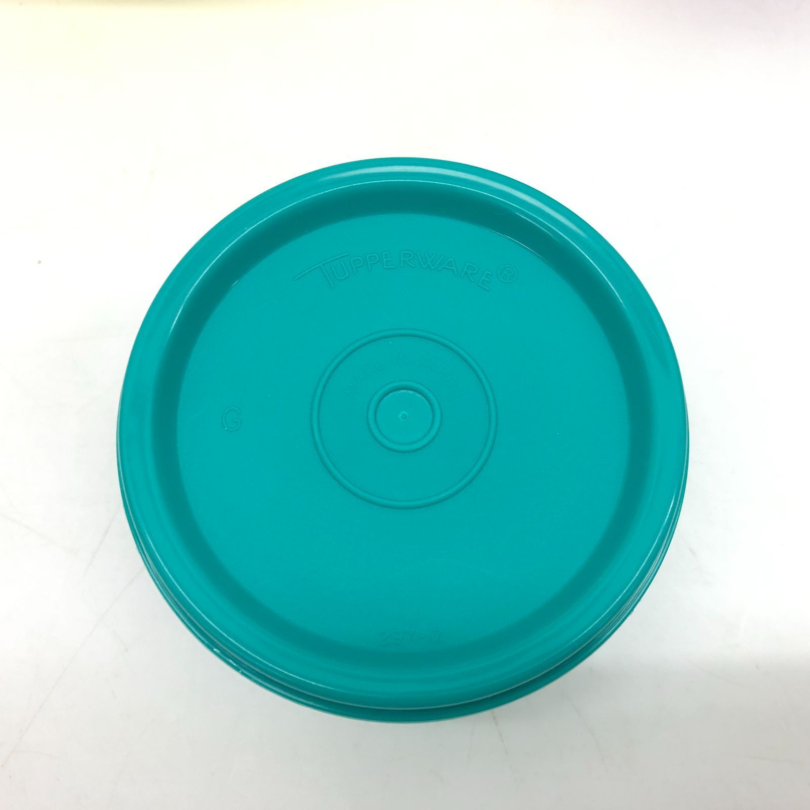 未使用/美品】Tupperware タッパーウェア 廃盤 希少 丸型 コンテナ