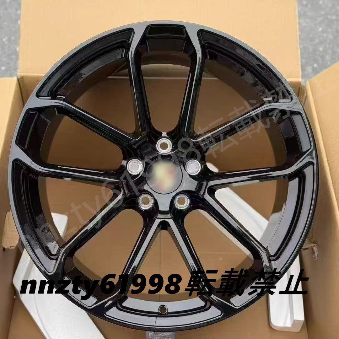 新型 ★ポルシェ マカン95B GTS ★デザイン純正タイプ 21インチ 4本 マカン 10JET+19 9.0JET+26 blk 151,990円