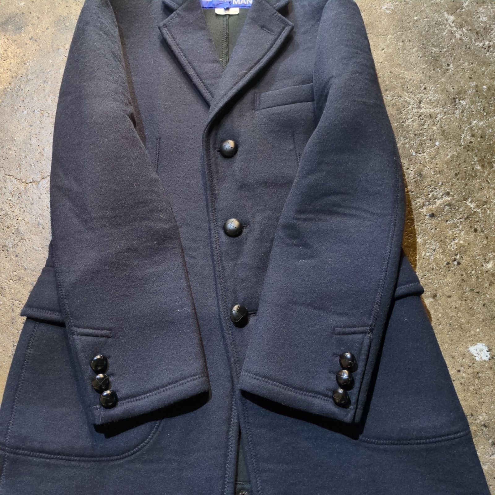 JUNYA WATANABE MAN 16aw ボンディングロングコート ボンディング加工