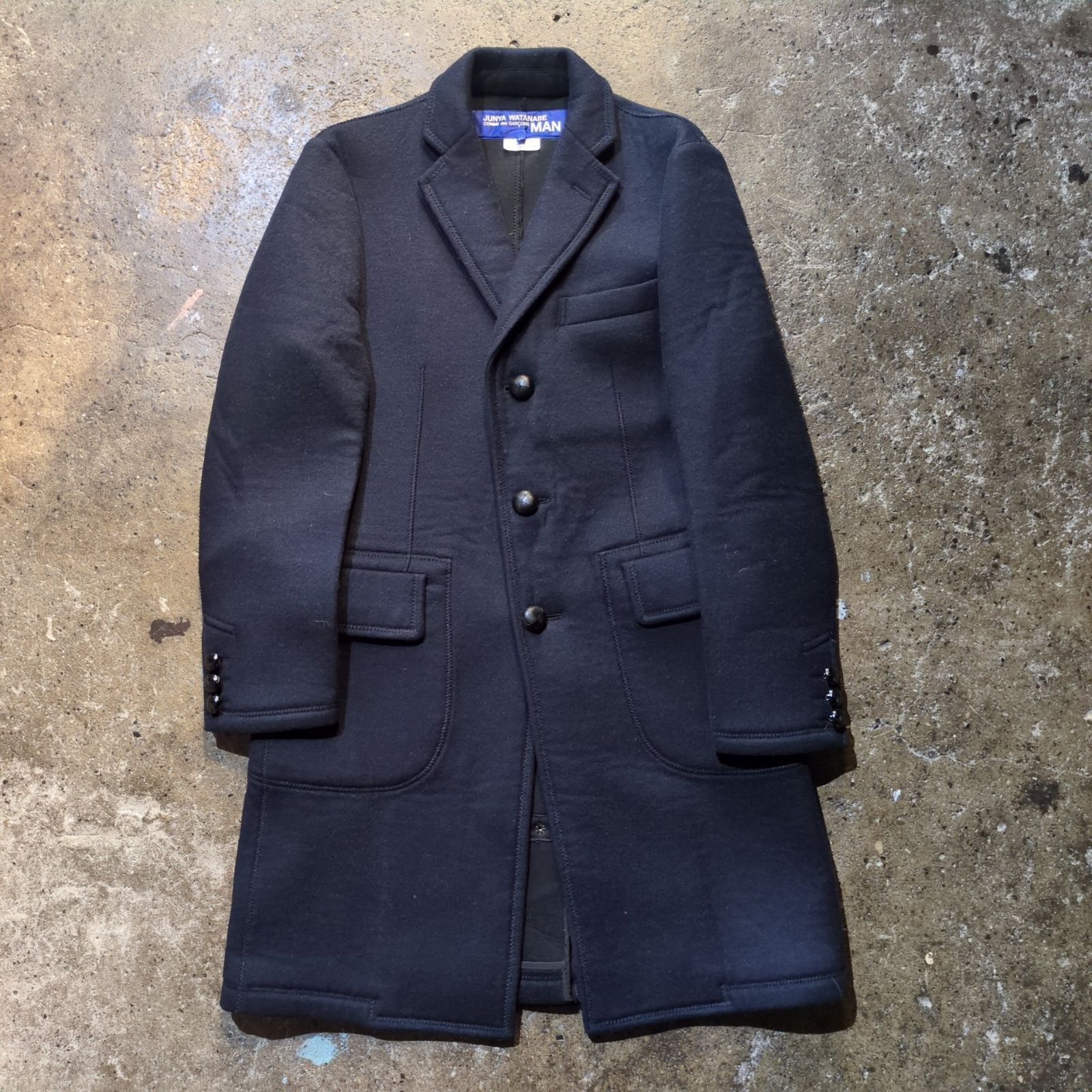 JUNYA WATANABE MAN 16aw ボンディングロングコート ボンディング加工