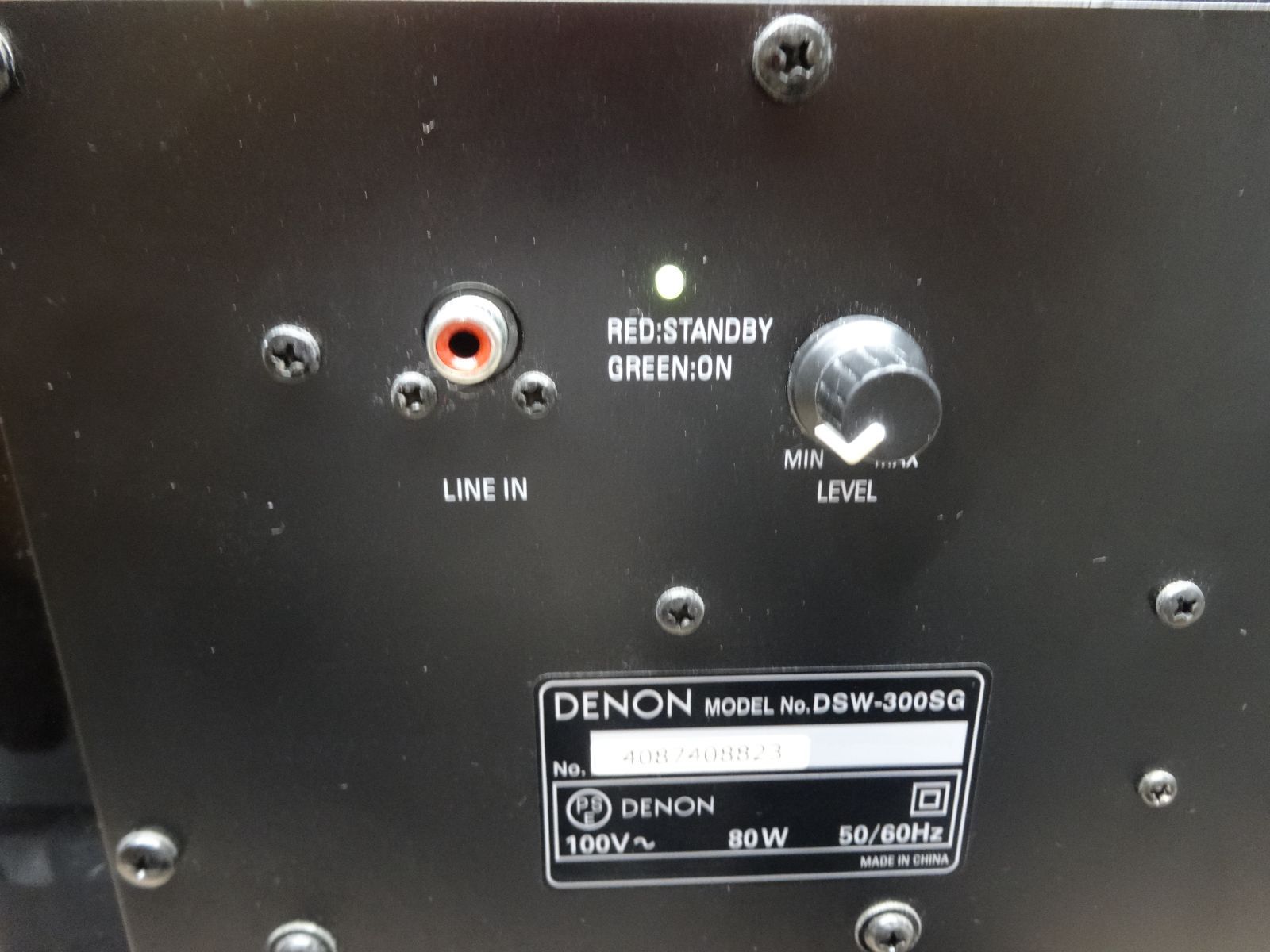 DENON サブウーファー DSW-300SG - メルカリ