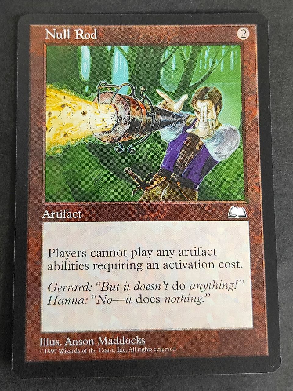 eb565 Null Rod 無のロッド MTG マジックザギャザリング 英語 - メルカリ