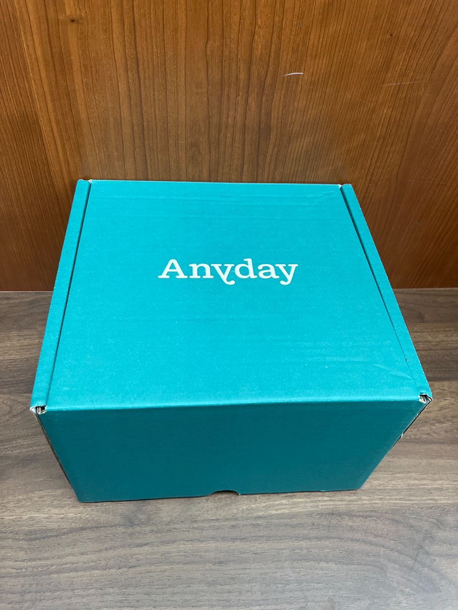 開封済み未使用品 Anyday エニディ ガラスボウル2点セット JP1AY-2SGR