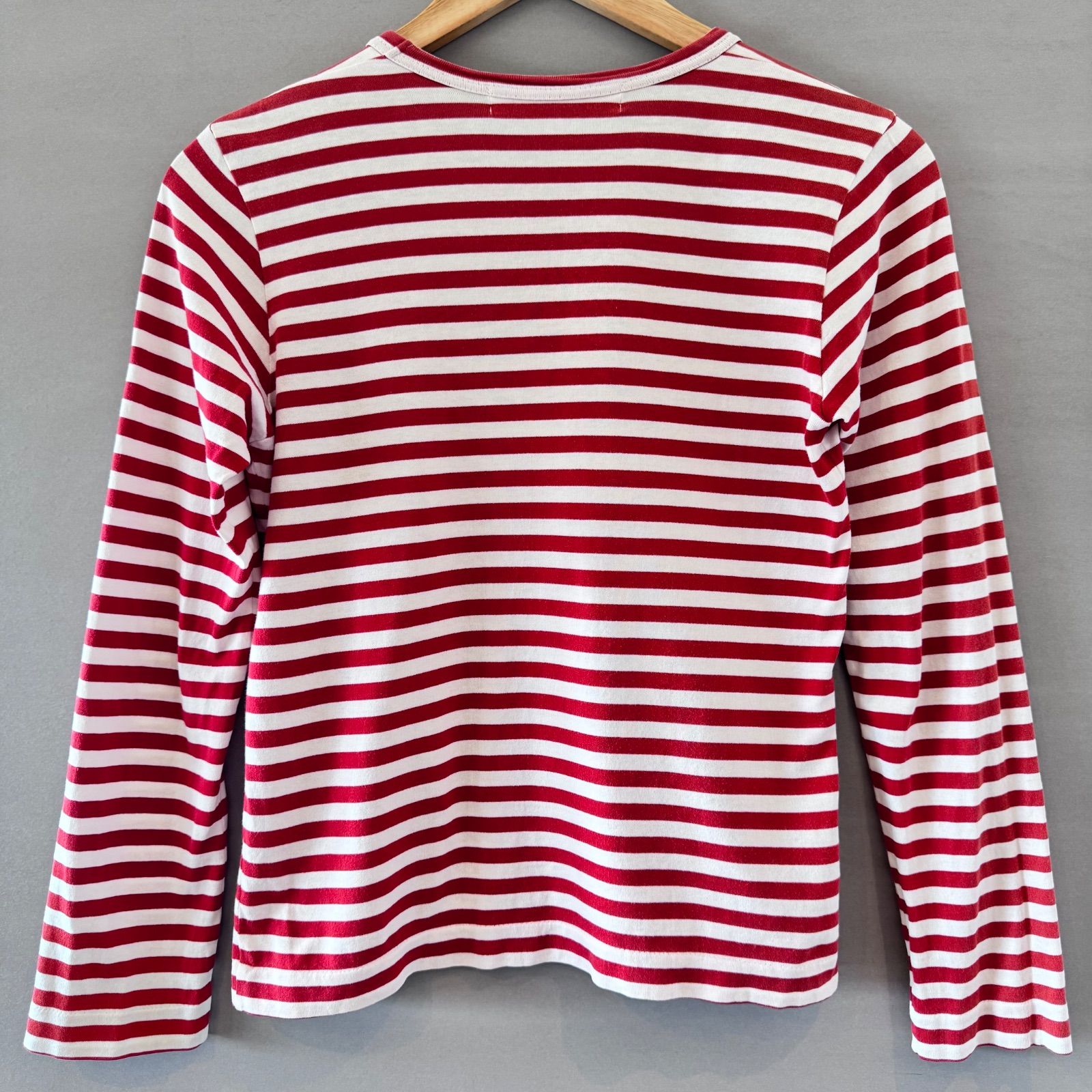 PLAY Comme des Garçons プレイ コムデギャルソン ボーダーロンT Tee