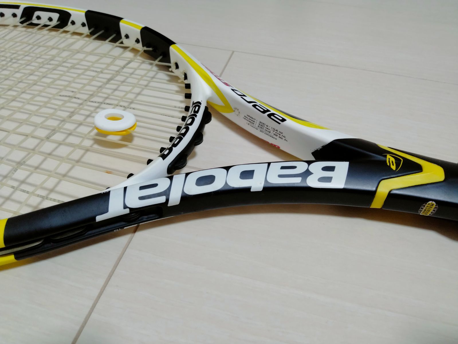 美品】BABOLAT バボラ aero STORM アエロ ストーム G3 硬式テニス