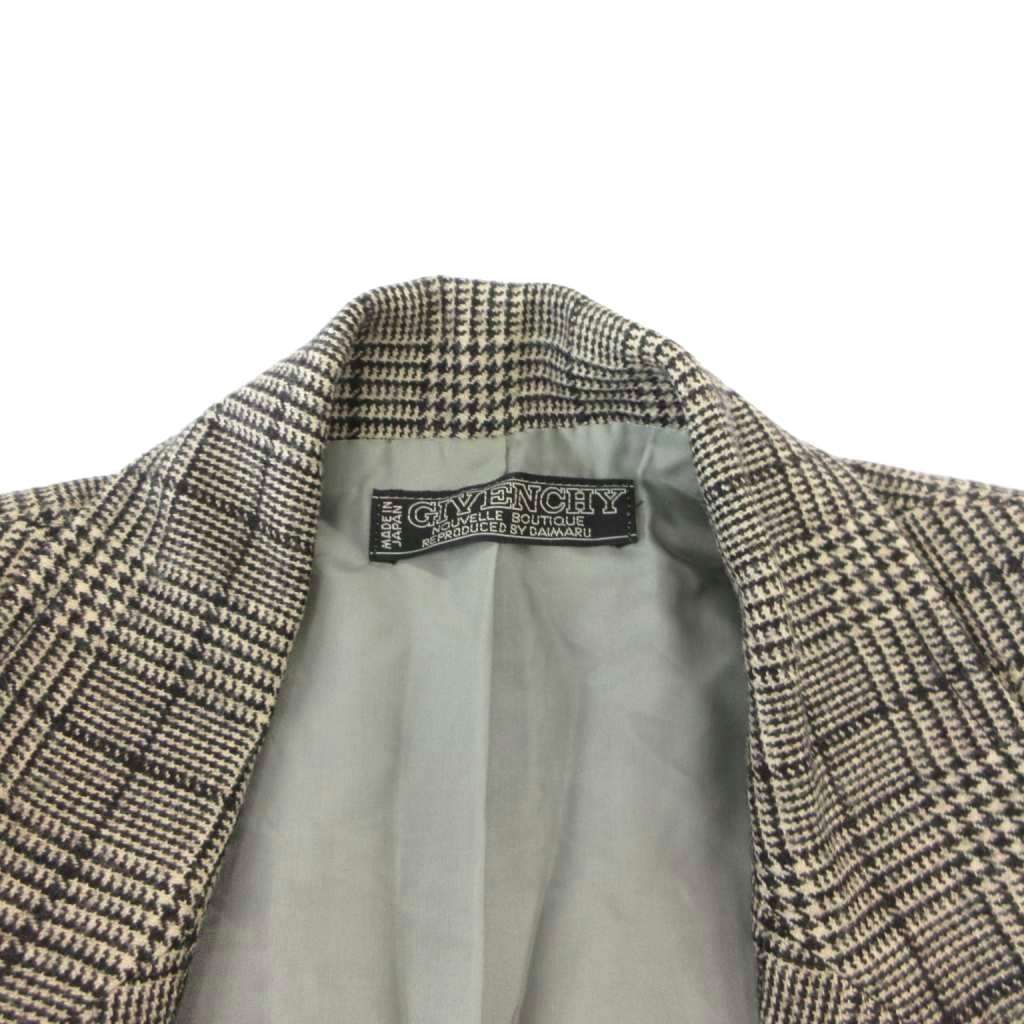 80年代 ビンテージ GIVENCHY ダブルブレストジャケット ジバンシィ GIVENCHY ヴィンテージ VINTAGE 美品 ダブルブレスト