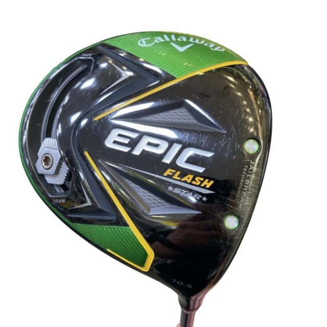 【中古】 キャロウェイ EPIC FLASH STAR 10.5° ドライバー DR Tour AD VR-5 (フレックスS) メンズ 男性用 右利き 右用 Cランク ゴルフクラブ