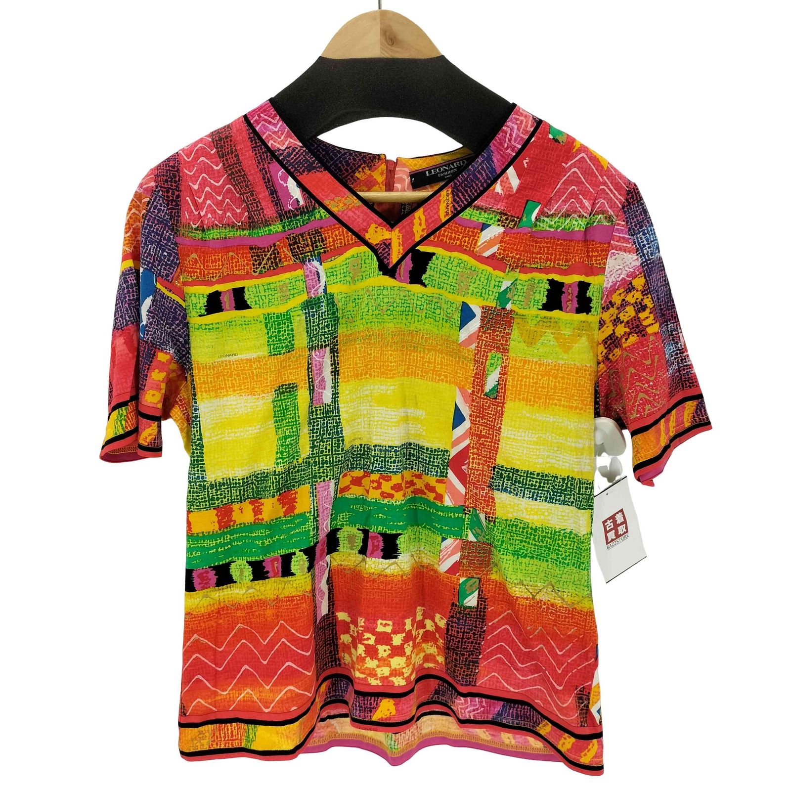 レオナール LEONARD 総柄 S/S カットソー レディース 表記無 - メルカリ