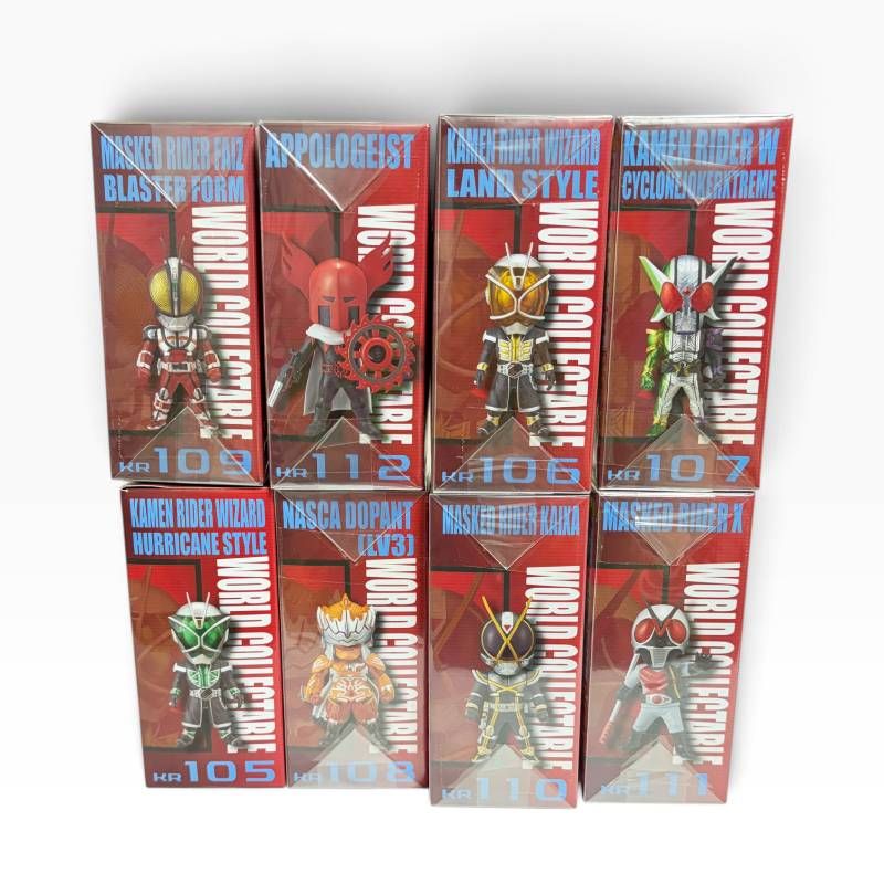 ワールドコレクタブルフィギュア 仮面ライダーvol.14 8点セット 仮面ライダーシリーズ ワールドコレクタブルフィギュア vol.14 全8種