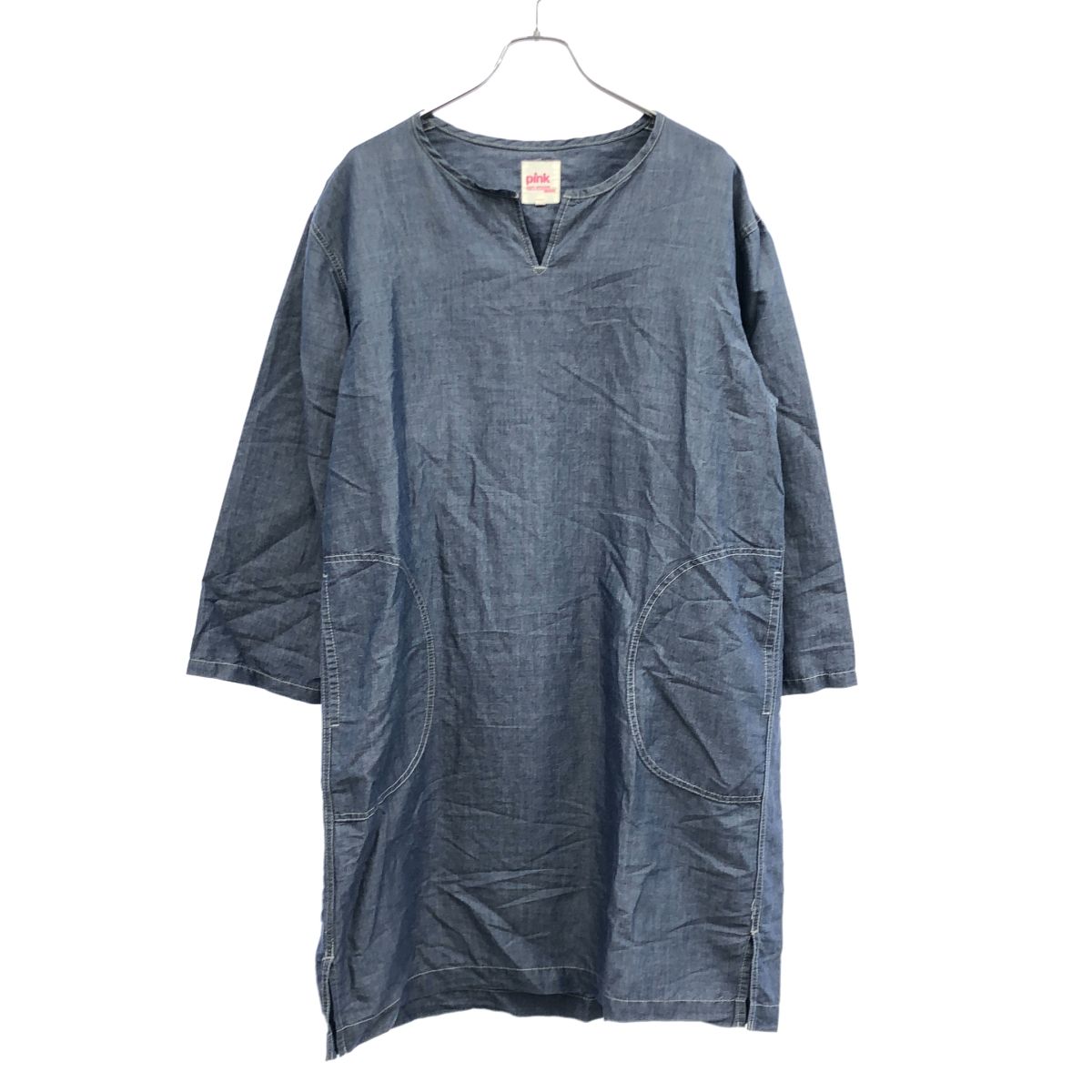 コムデギャルソンJUNYA WATANABE ワンピース JUNYA WATANABE COMME des GARCONS MAN PINK ジュンヤワタナベ