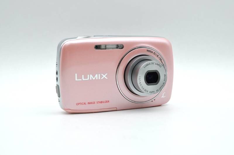 動作OK】Panasonic LUMIX DMC-S1 ピンク コンパクトデジタルカメラ
