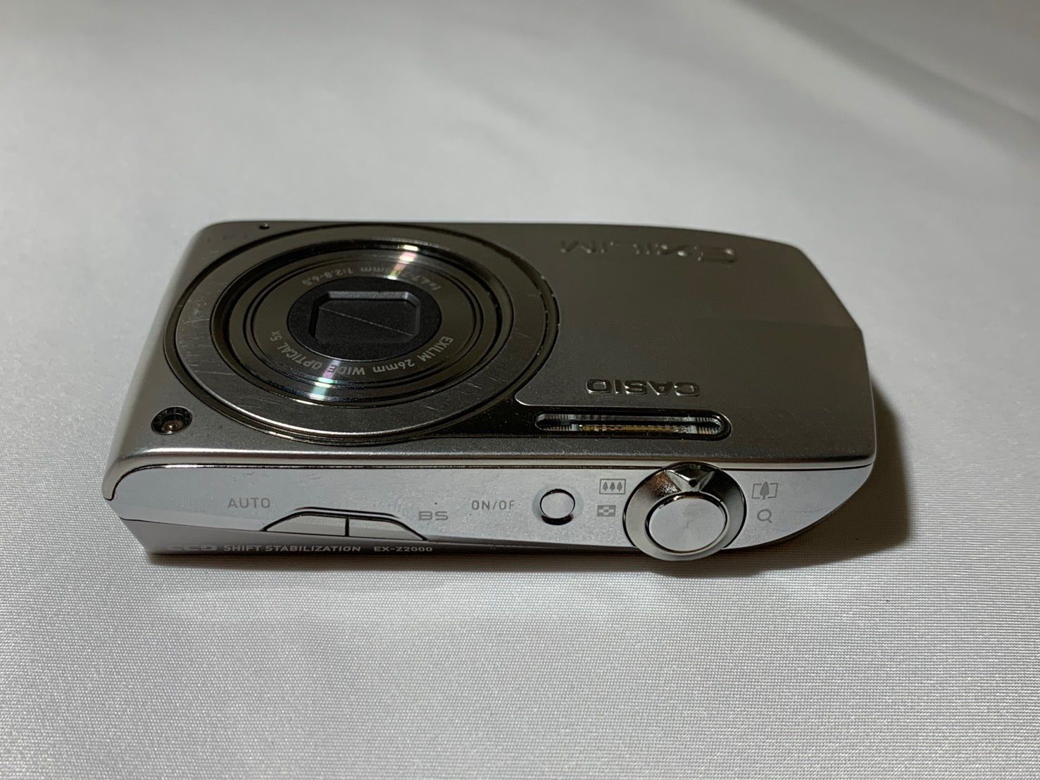 4271 Casio EXILIM EX-Z2000 シルバー 動作確認済み やや訳アリ