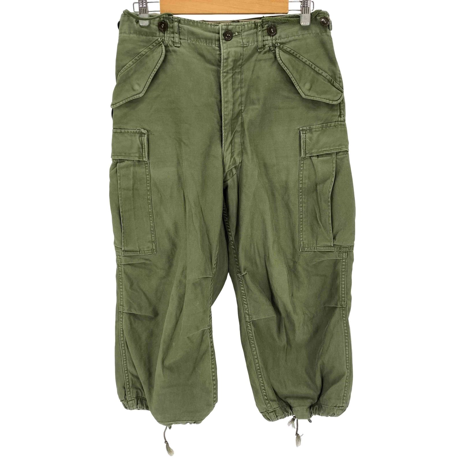ユーエスアーミー U.S. ARMY 50s 米軍 M-51 フィールドパンツ RAPIDジップ 尿素ボタン メンズ SHORT SMALL