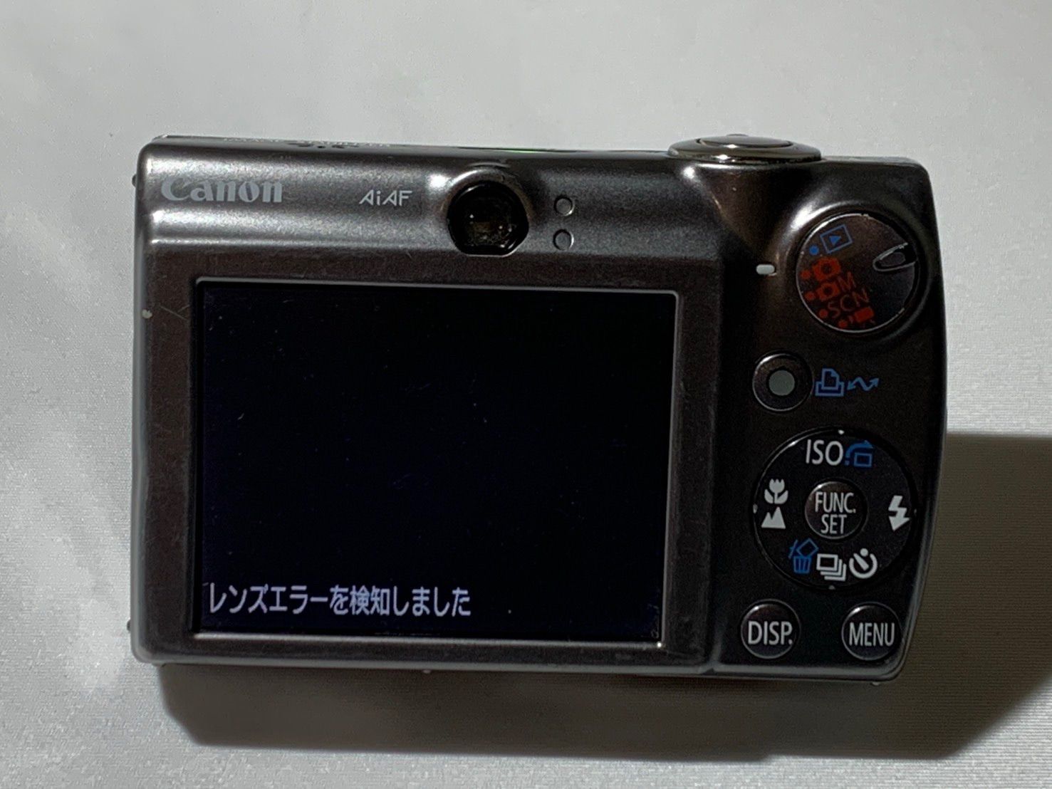4298 Canon IXY DIGITAL 900 IS シルバー ジャンク品 デジカメ【コ
