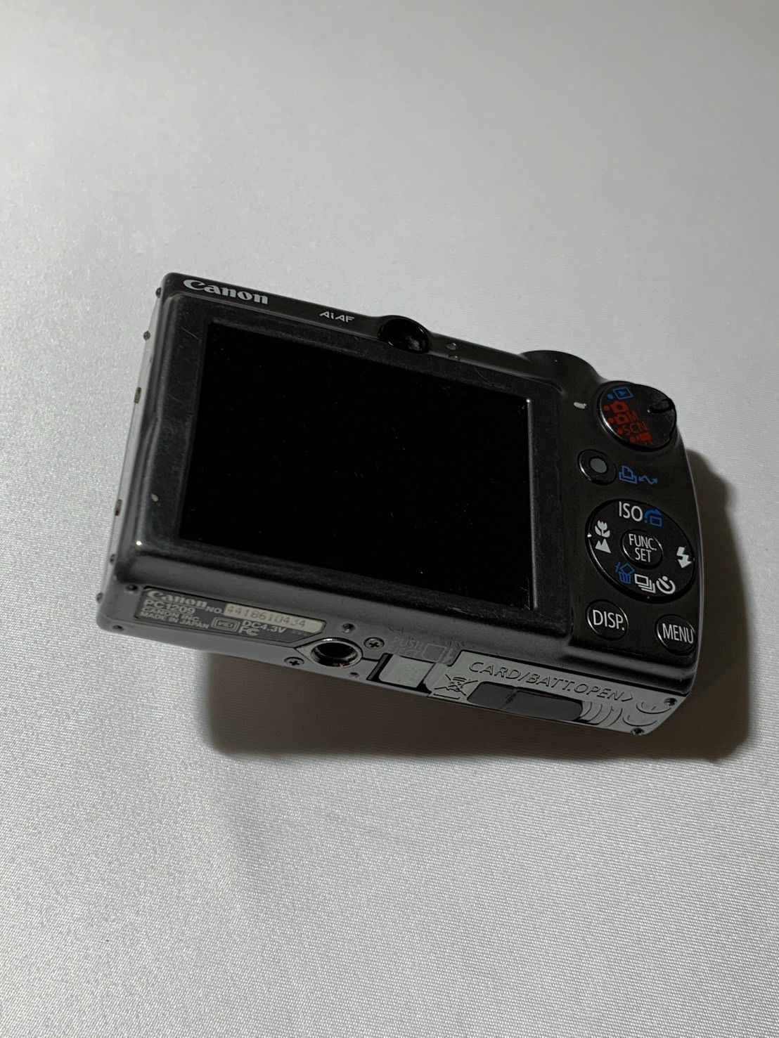 4298 Canon IXY DIGITAL 900 IS シルバー ジャンク品 デジカメ【コ
