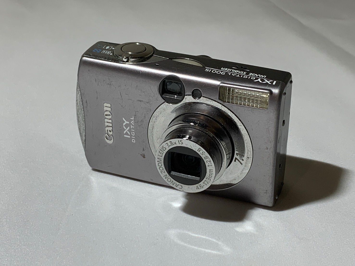 4298 Canon IXY DIGITAL 900 IS シルバー ジャンク品 デジカメ【コ