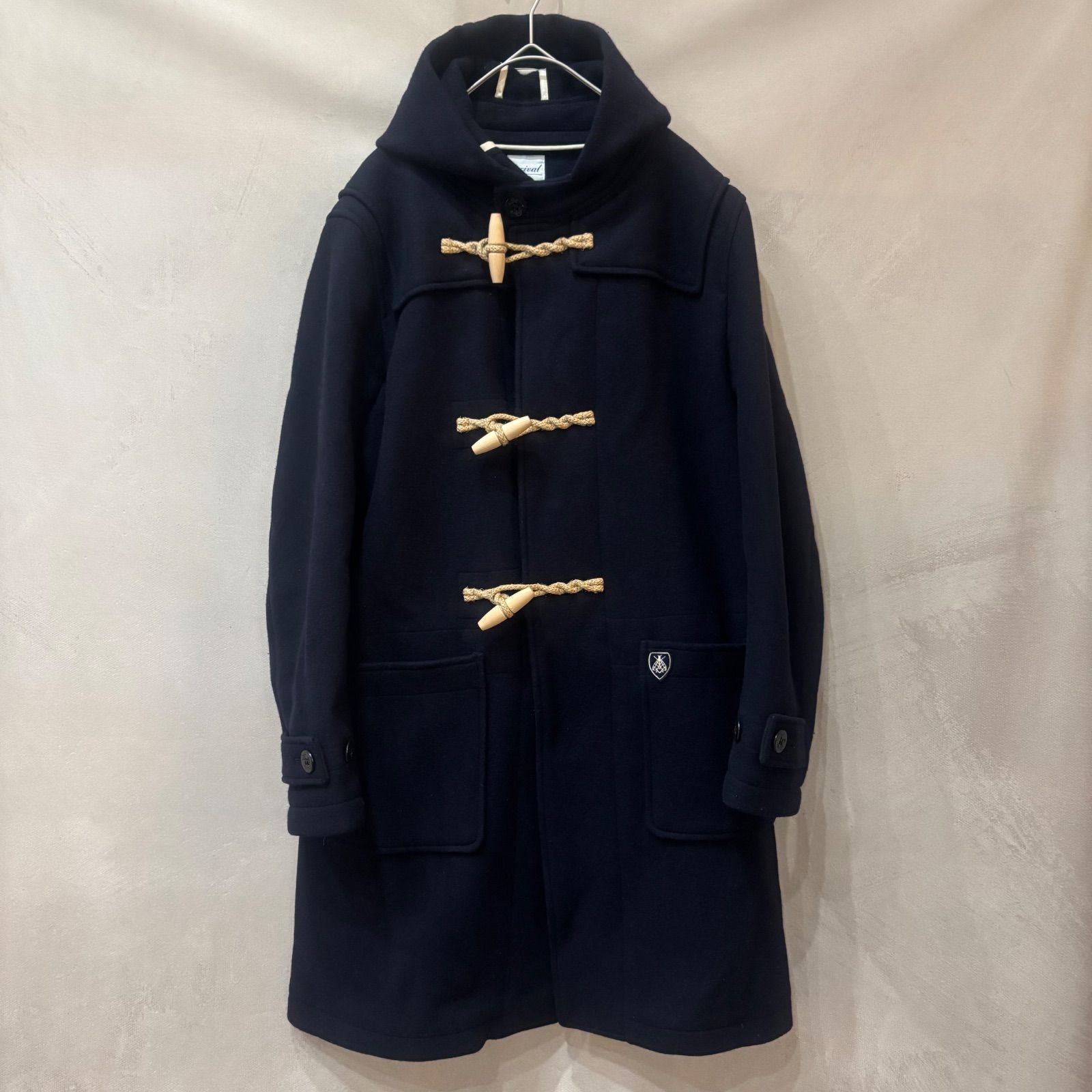 Orcival オーシバル ダッフルコート ウールコート ミドル丈 毛100