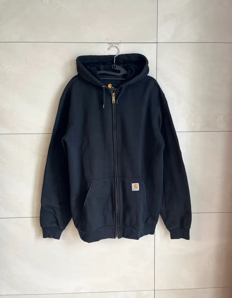 カーハート オリジナルフィット フーディー ジップアップ ブラック (M) 7,535円