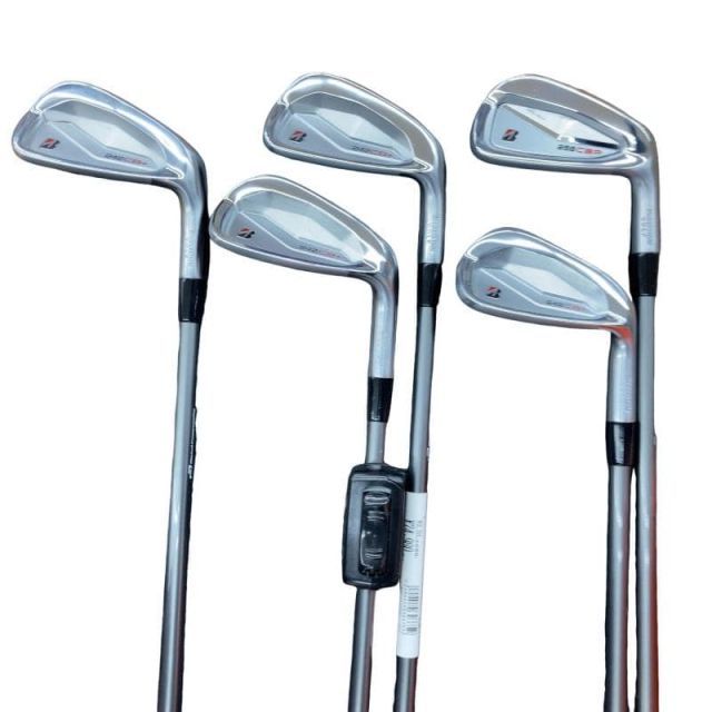 【中古】 ブリヂストン BRIDGESTONE 242CB+ 6S アイアンセット IR 純正特注シャフト (フレックスS) メンズ 男性用 右利き 右用 Bランク ゴルフクラブ