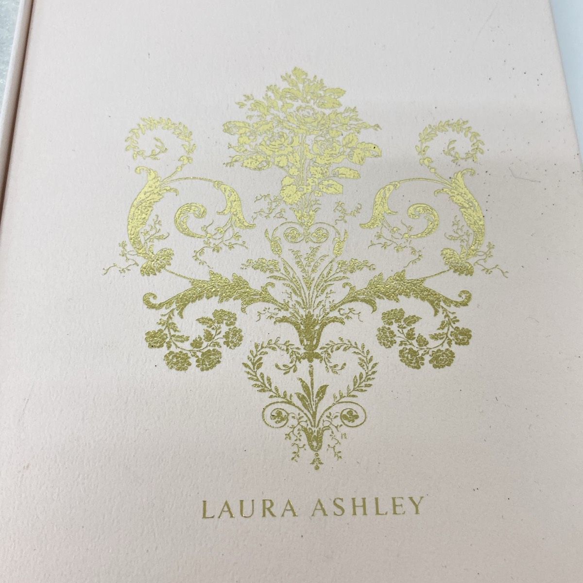 極美品 LAURA ASHLEY HOME ハンドミラー/手鏡 シルバー/ブラック 箱