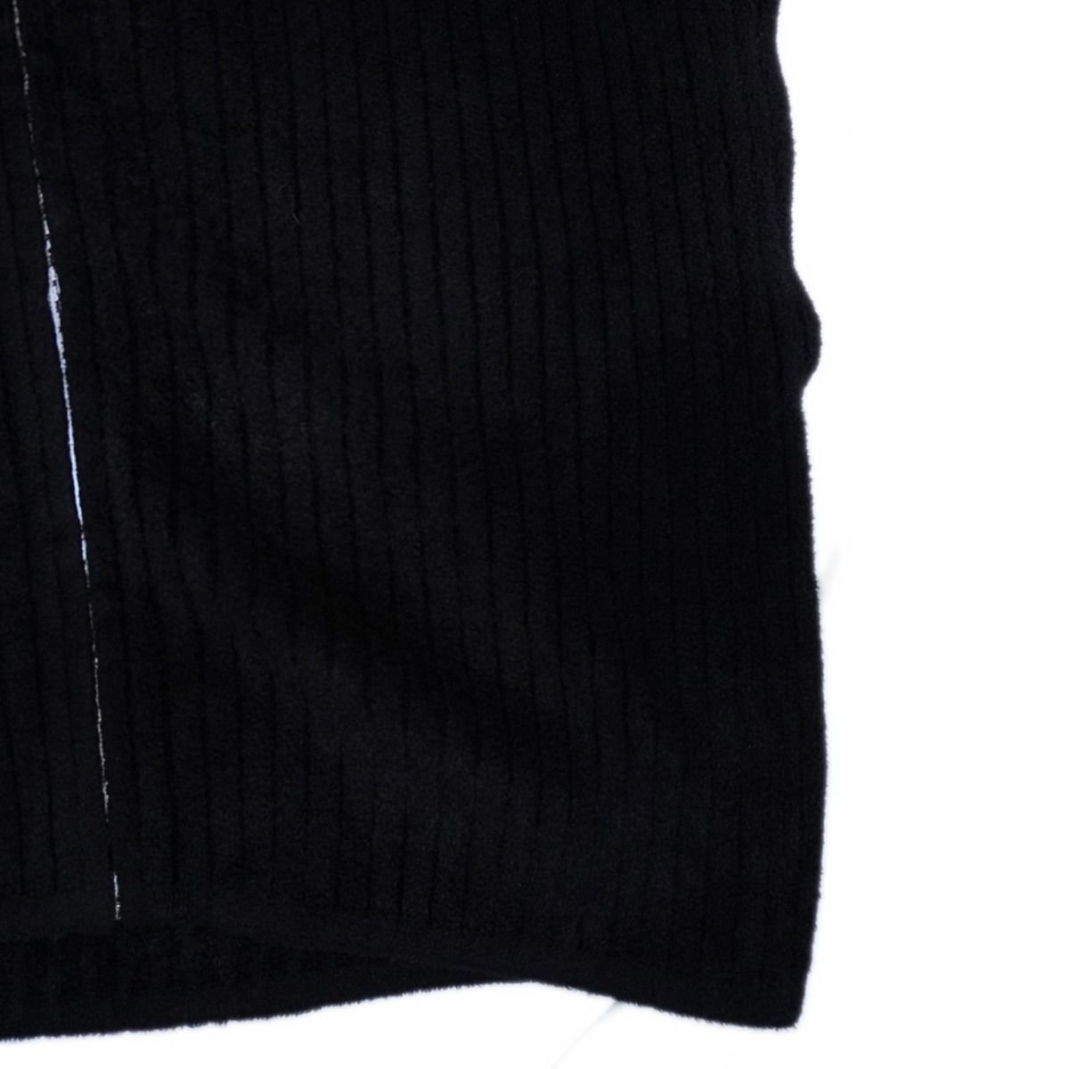 正規保証】CHANEL シャネル ノースリーブ ドライバーズニット ジップ