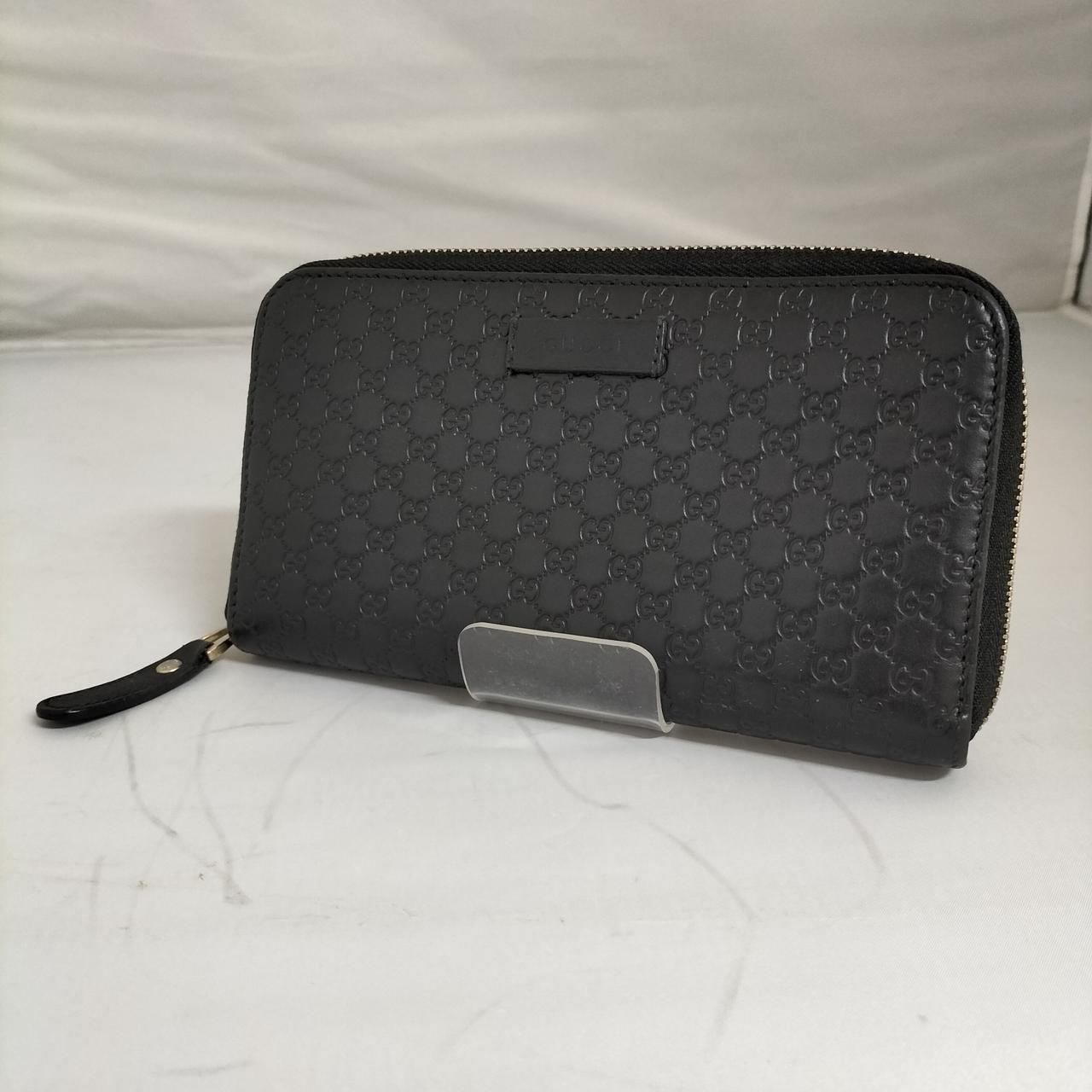 GUCCI マイクログッチシマ　ラウンドジップ
