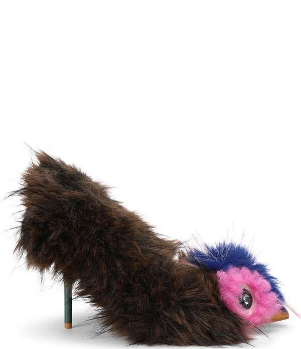 カートジェイガーロンドン レディース シューズ ヒール Kurt Geiger London MascotCourtSignatureagle Ornament Faux Fur Pumps Brow 40,820円