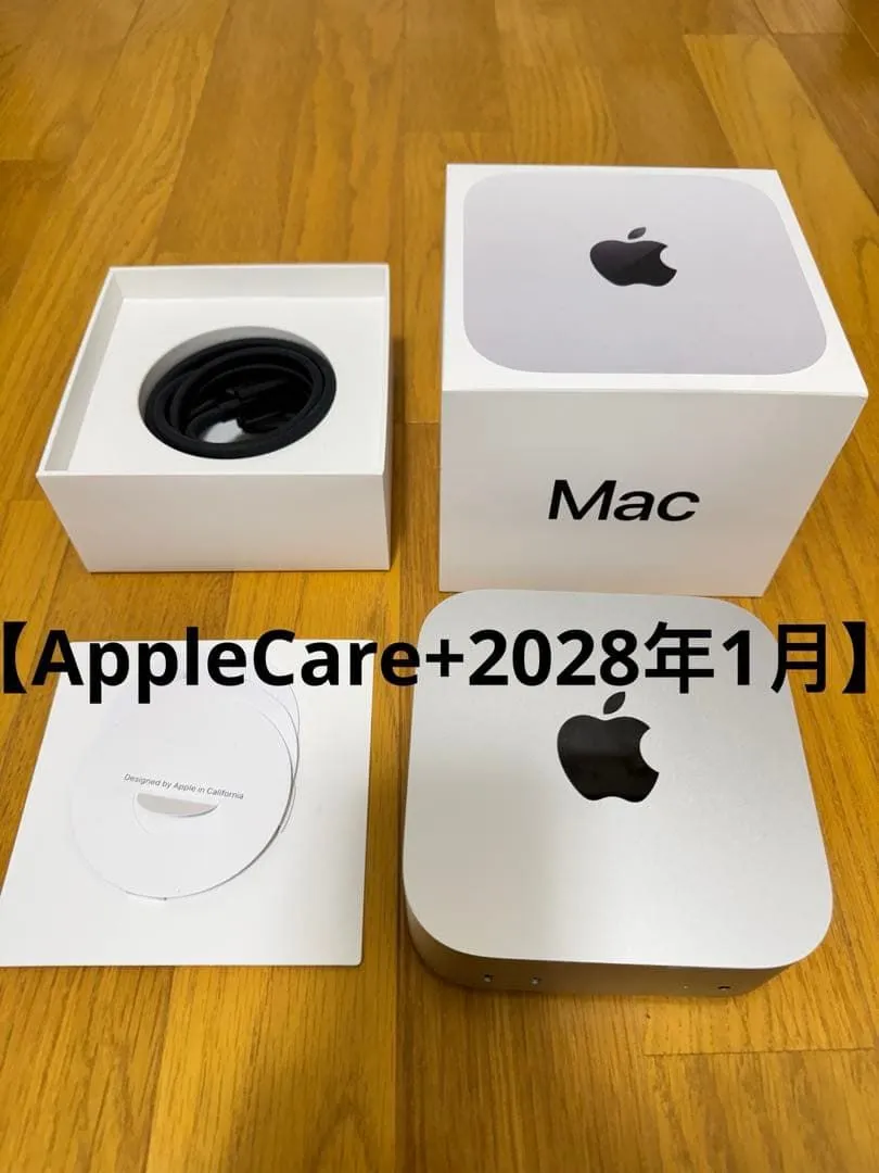 Apple Mac mini M4 16GB 256GB 極美品 SSD残100% AC+2028年1月6日 - 2