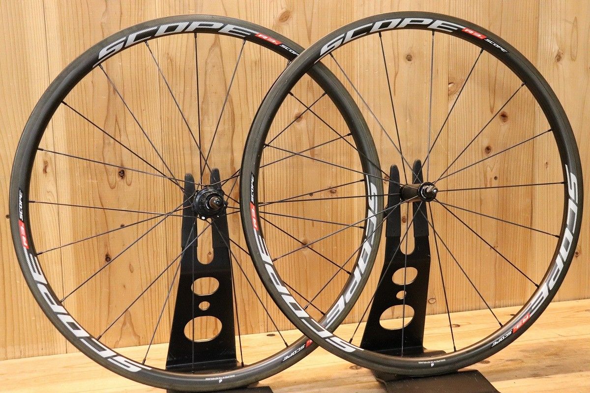 スコープ SCOPE R5C カーボン チューブレスレディ ホイールセット