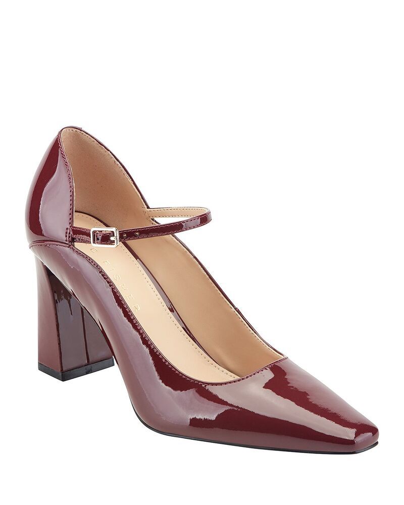 マーク・フィッシャー レディース シューズ パンプス レザー Marc Fisher LTD Womens Genevie Patent Leather Mary Jane Pumps Dark Re 28,712円
