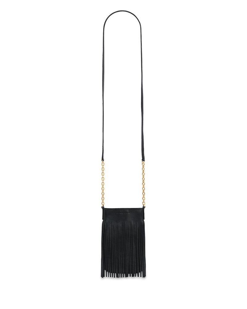 ジェラルド・ダレル レディース バッグ レザー フリンジ Gerardarel Charlotte Fringe Leather Crossbody Phone Bag Black ブラック 38,870円