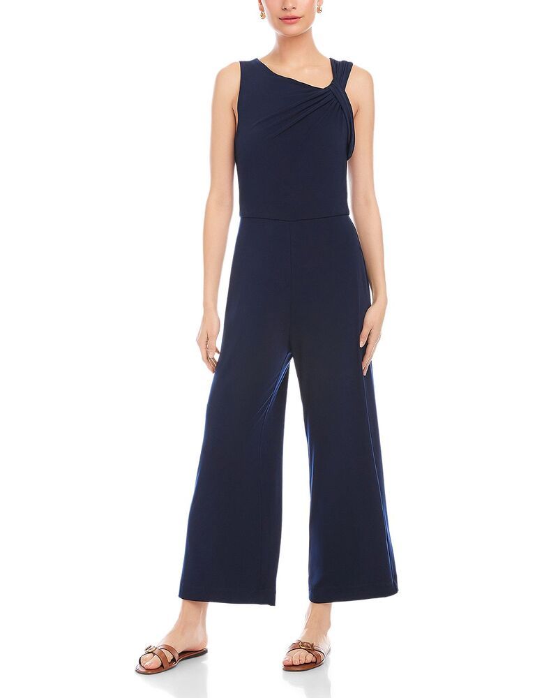 フィフティーントゥエンティ レディース トップス ジャンプスーツ クロップド Fifteen Twenty Becca Cropped Jumpsuit Navy ネイビー
