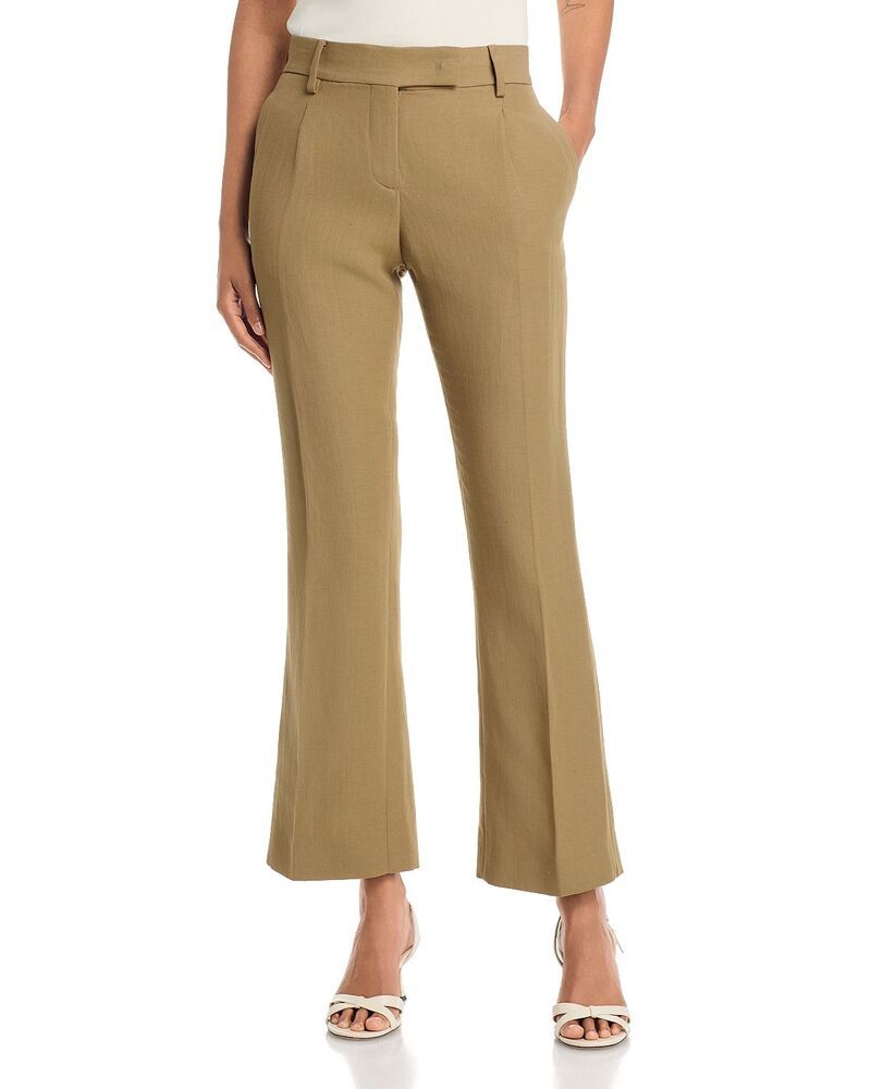 ファビアナ フィリッピ レディース ボトムス カジュアルパンツ フレアンクル Fabiana Filippi Flare Leg Ankle Pants Tan タン 192,900円