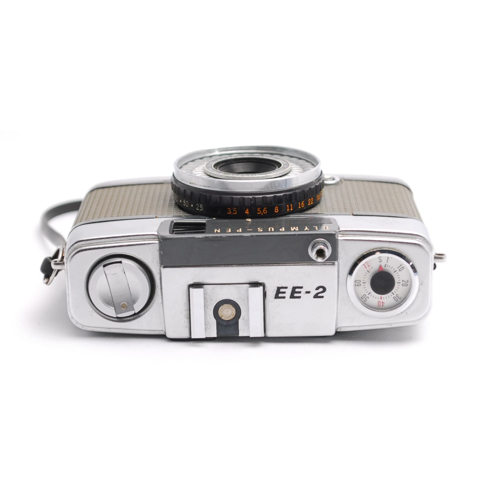 現状品 OLYMPUS オリンパス PEN EE-2 ハーフサイズ フィルムカメラ 赤