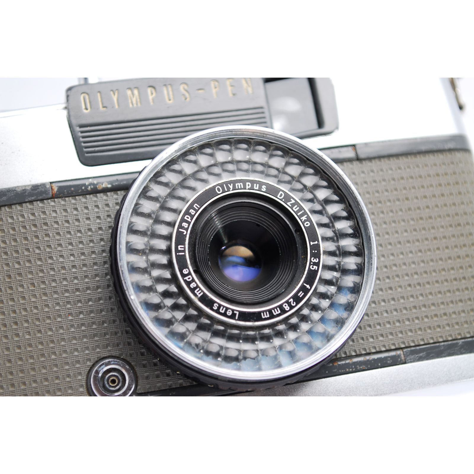 現状品 OLYMPUS オリンパス PEN EE-2 ハーフサイズ フィルムカメラ 赤