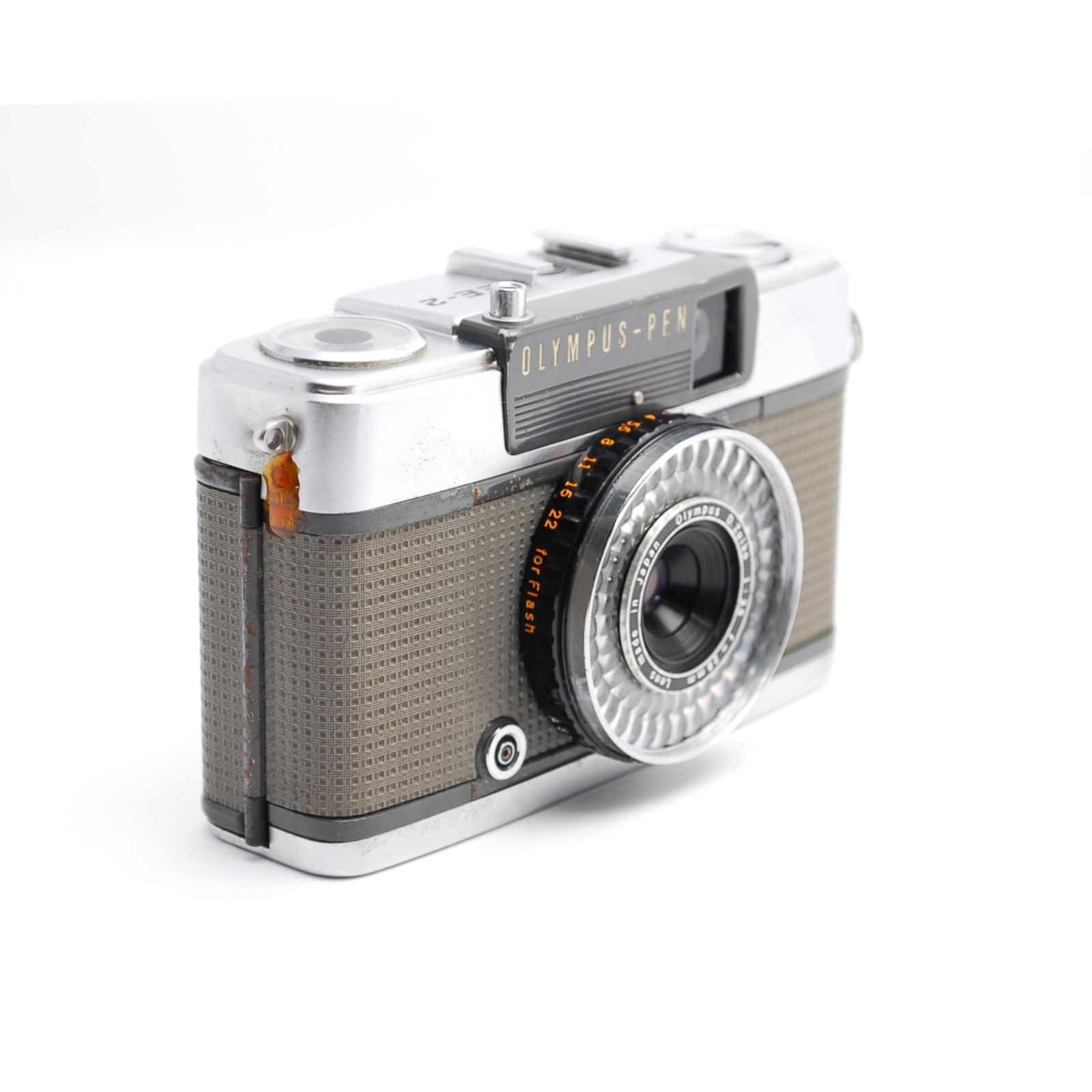 現状品 OLYMPUS オリンパス PEN EE-2 ハーフサイズ フィルムカメラ 赤
