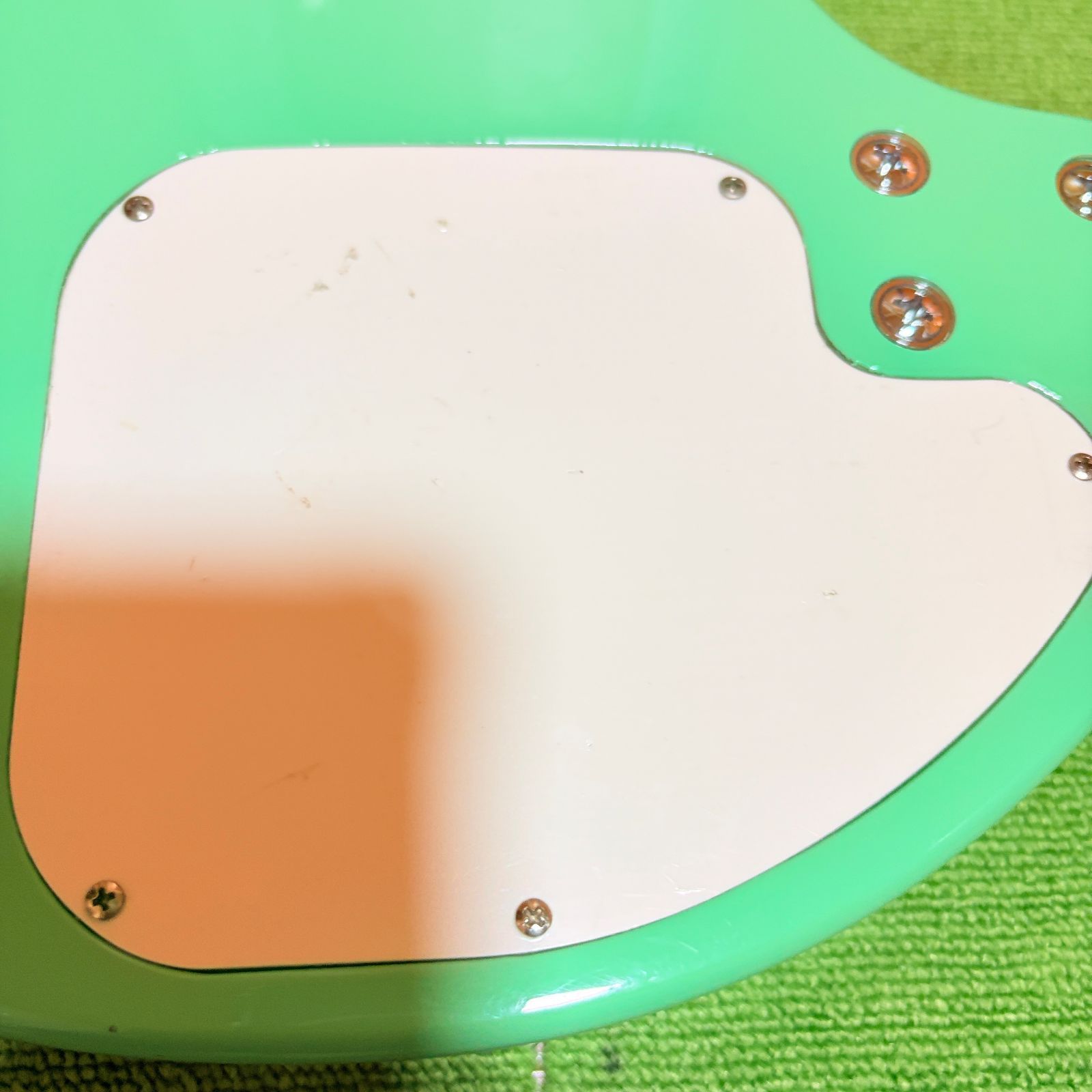 Fernandes ZO-3 ミントグリーン エレキギター 現状品 ケース付き