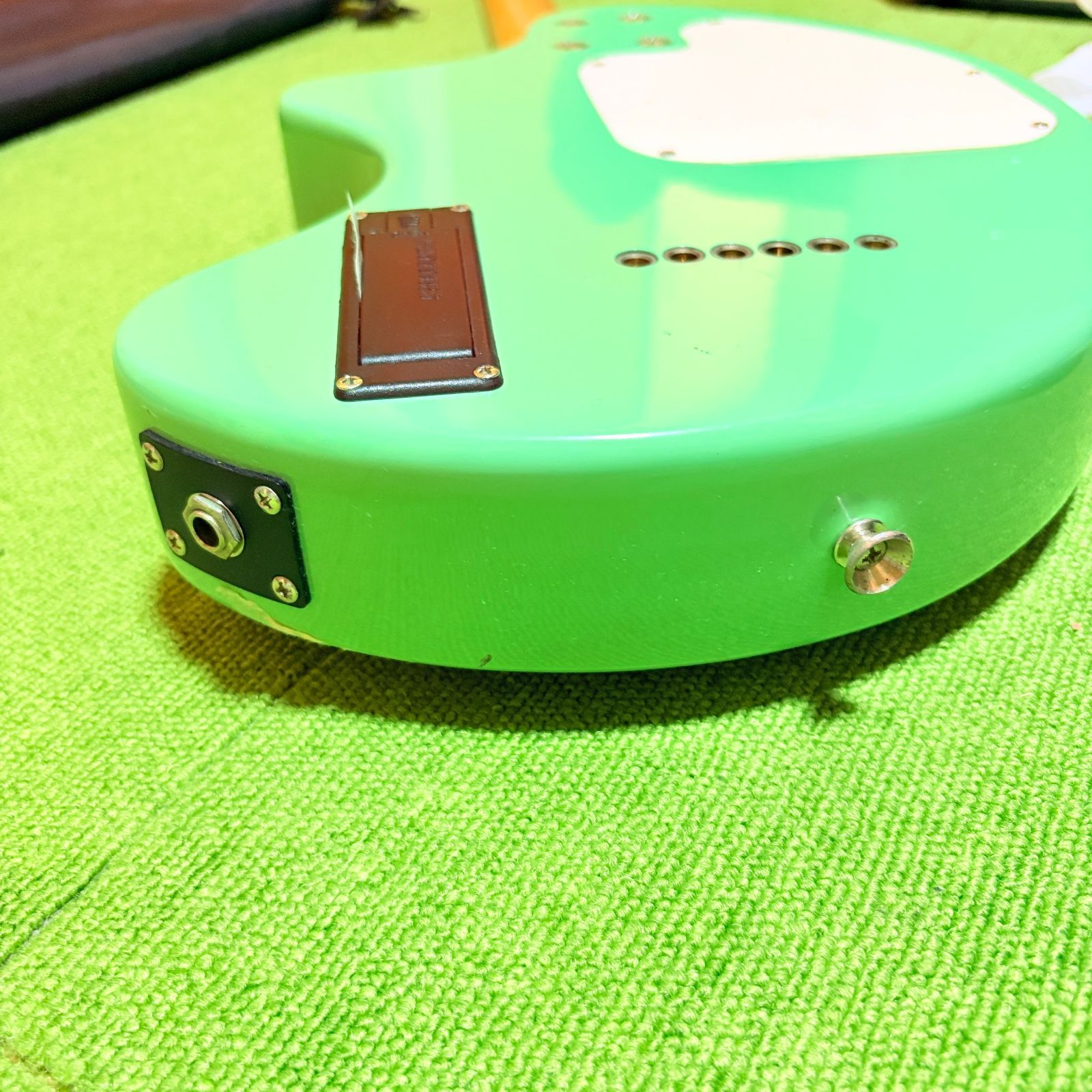 Fernandes ZO-3 ミントグリーン エレキギター 現状品 ケース付き