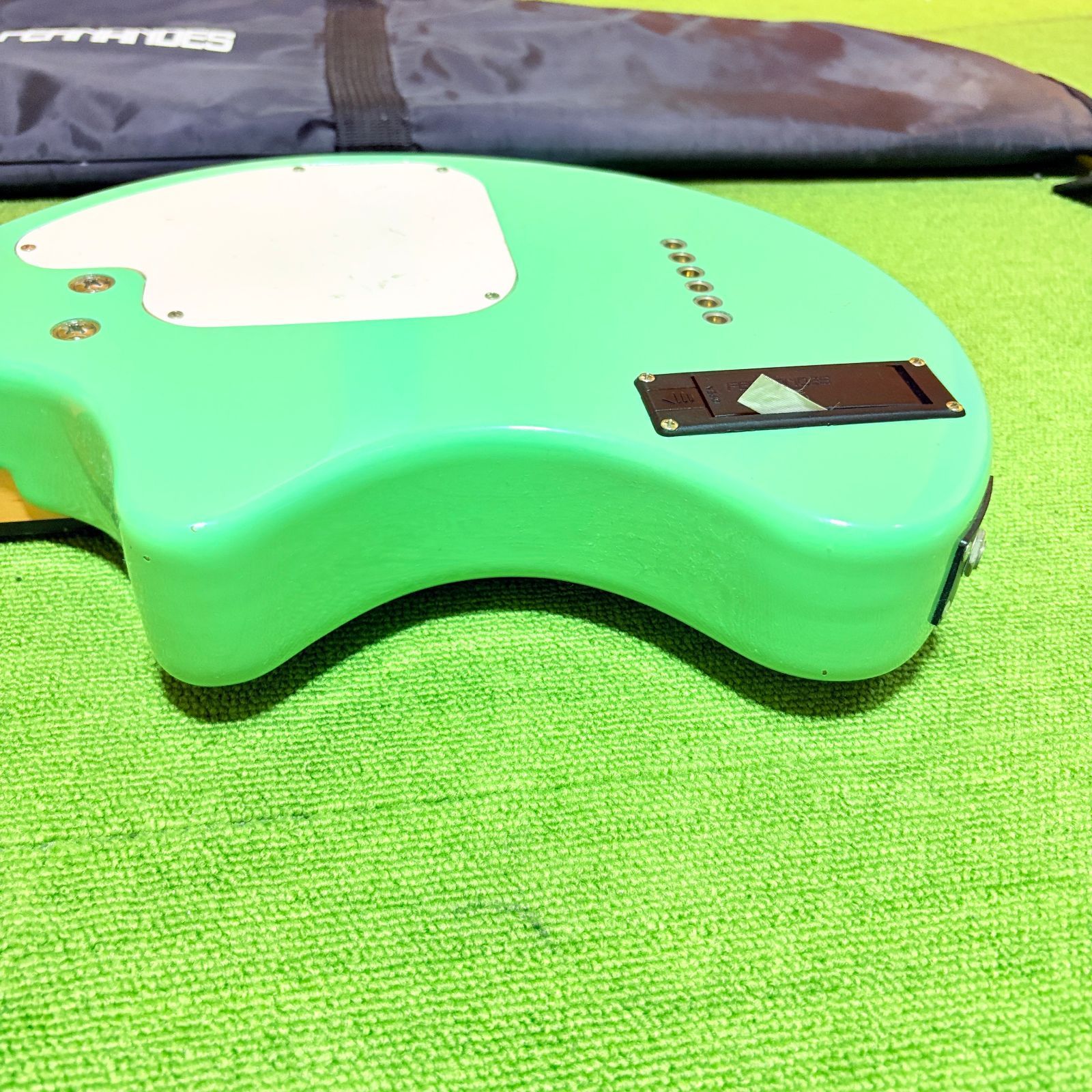 Fernandes ZO-3 ミントグリーン エレキギター 現状品 ケース付き