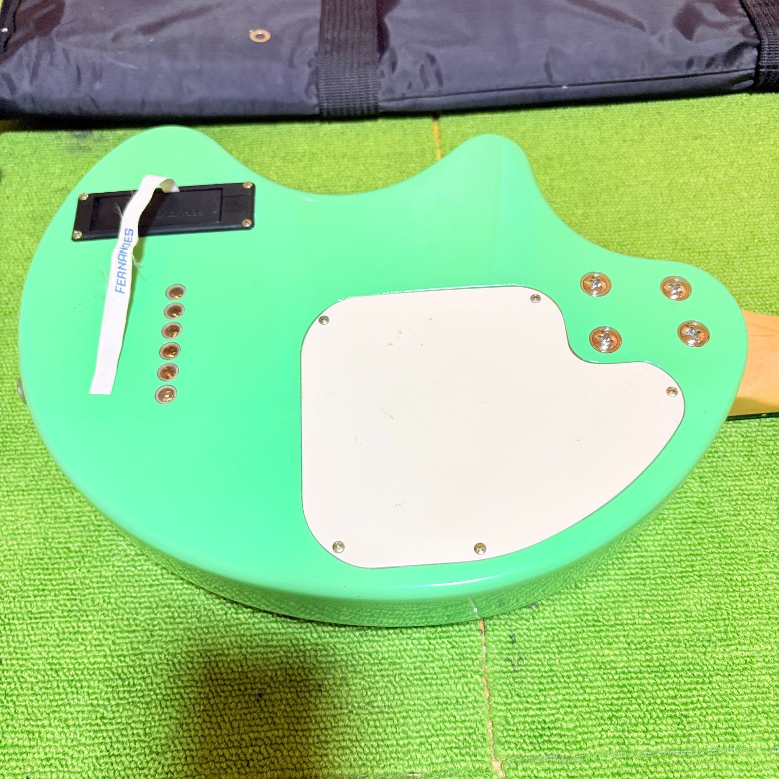 Fernandes ZO-3 ミントグリーン エレキギター 現状品 ケース付き