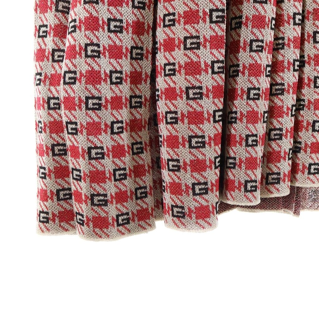 GUCCI (グッチ) □Logo Jacquard Knit ロゴ ジャカード 半袖ニット