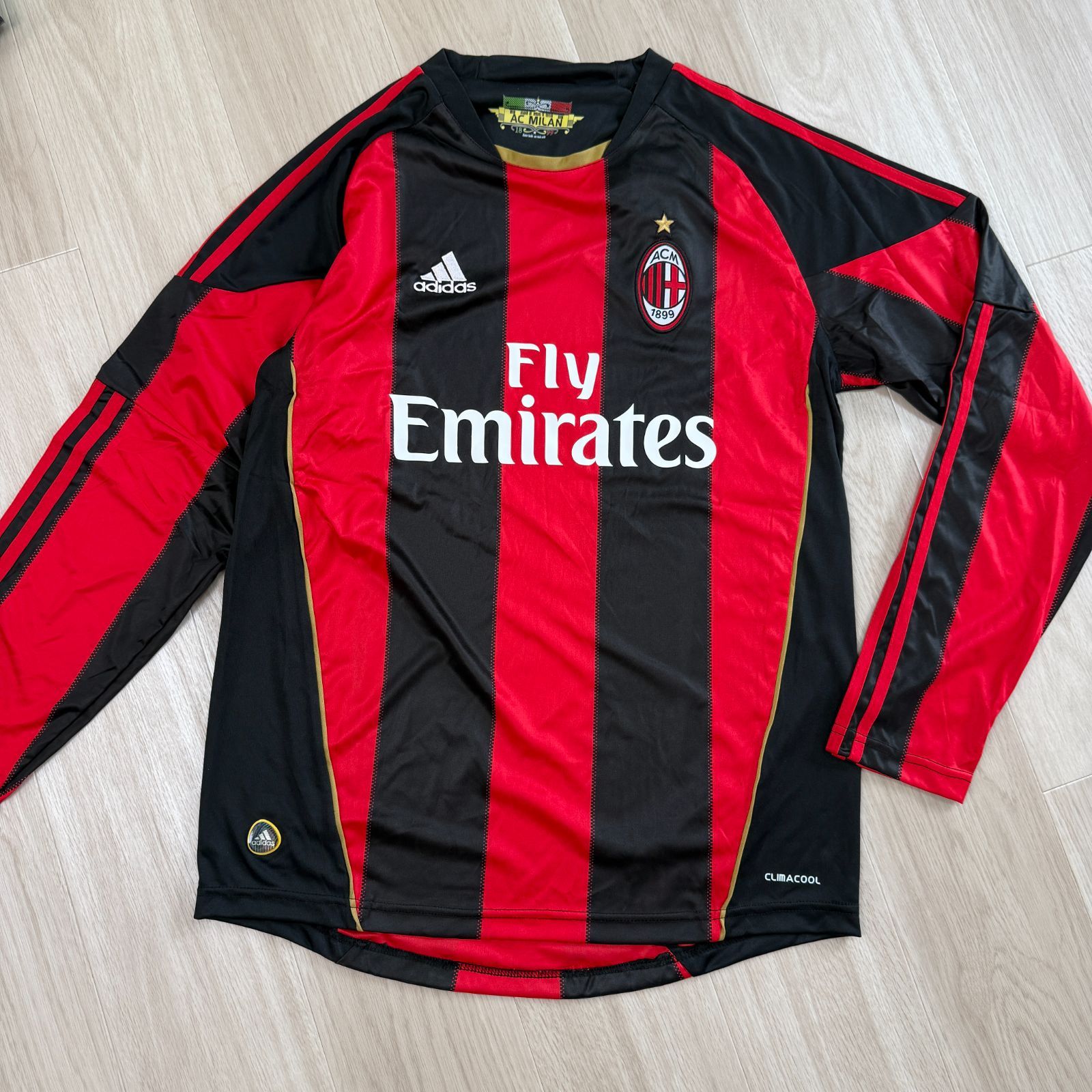 ACミラン長袖 新品 メンズ サッカーユニフォーム レプリカ サッカー