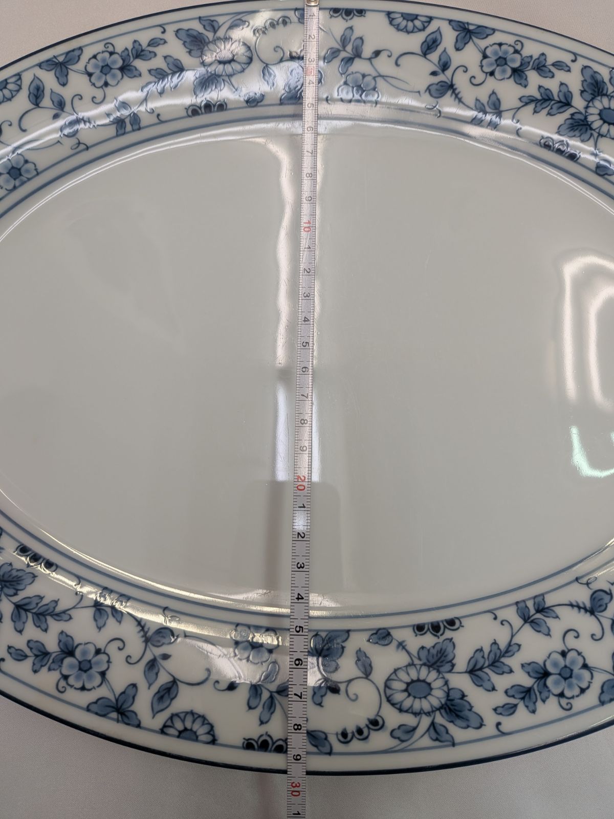 N【ヴィンテージ】ノリタケ Noritake ARCADIA オーバル プレート 大皿