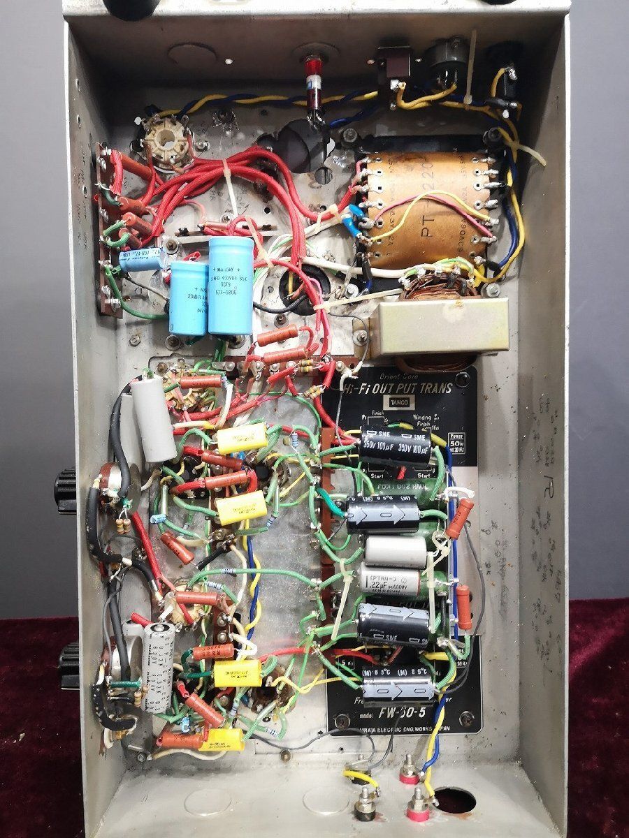 ご予算相談歓迎】◇自作 真空管アンプ TANGO タンゴ FW-50-5 ペア 松下