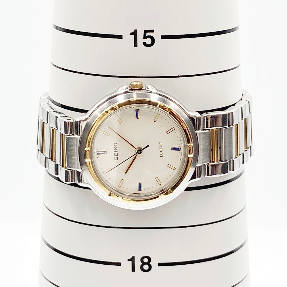稼働品 新品電池交換済 SEIKO セイコー ルーセント 腕時計 メンズ