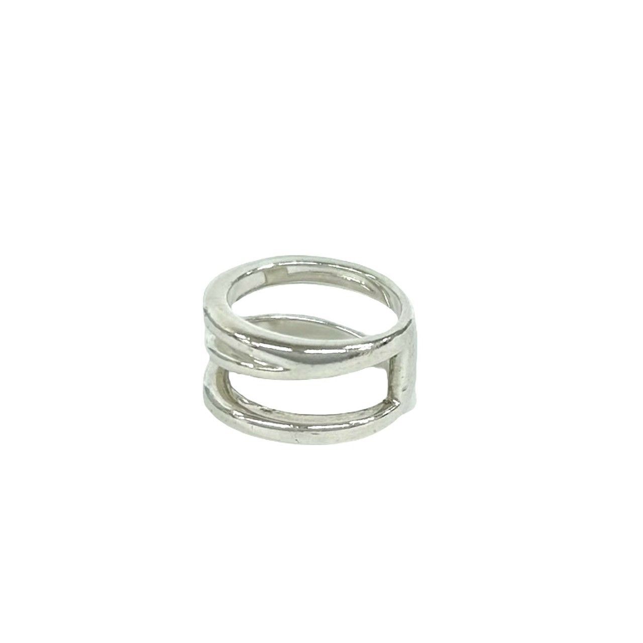 極 美品 TIFFANY&Co. ティファニー ヴィンテージ ダイヤ ゴナル リング